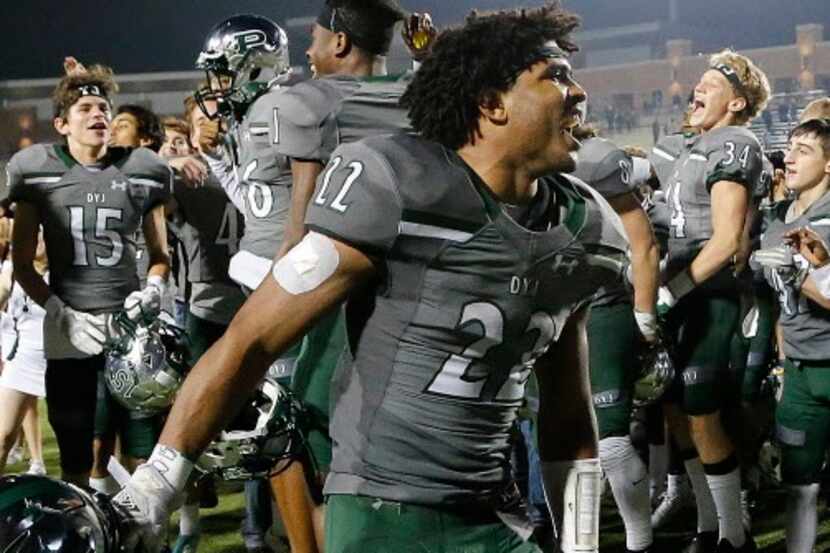 Prosper High School running back Kaleb Adams is pictured in a file photo from earlier this...