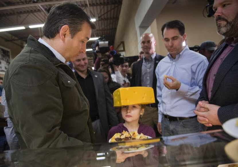 
Republican Presidential Candidate Senator Ted Cruz makes a campaign stop with daughter...