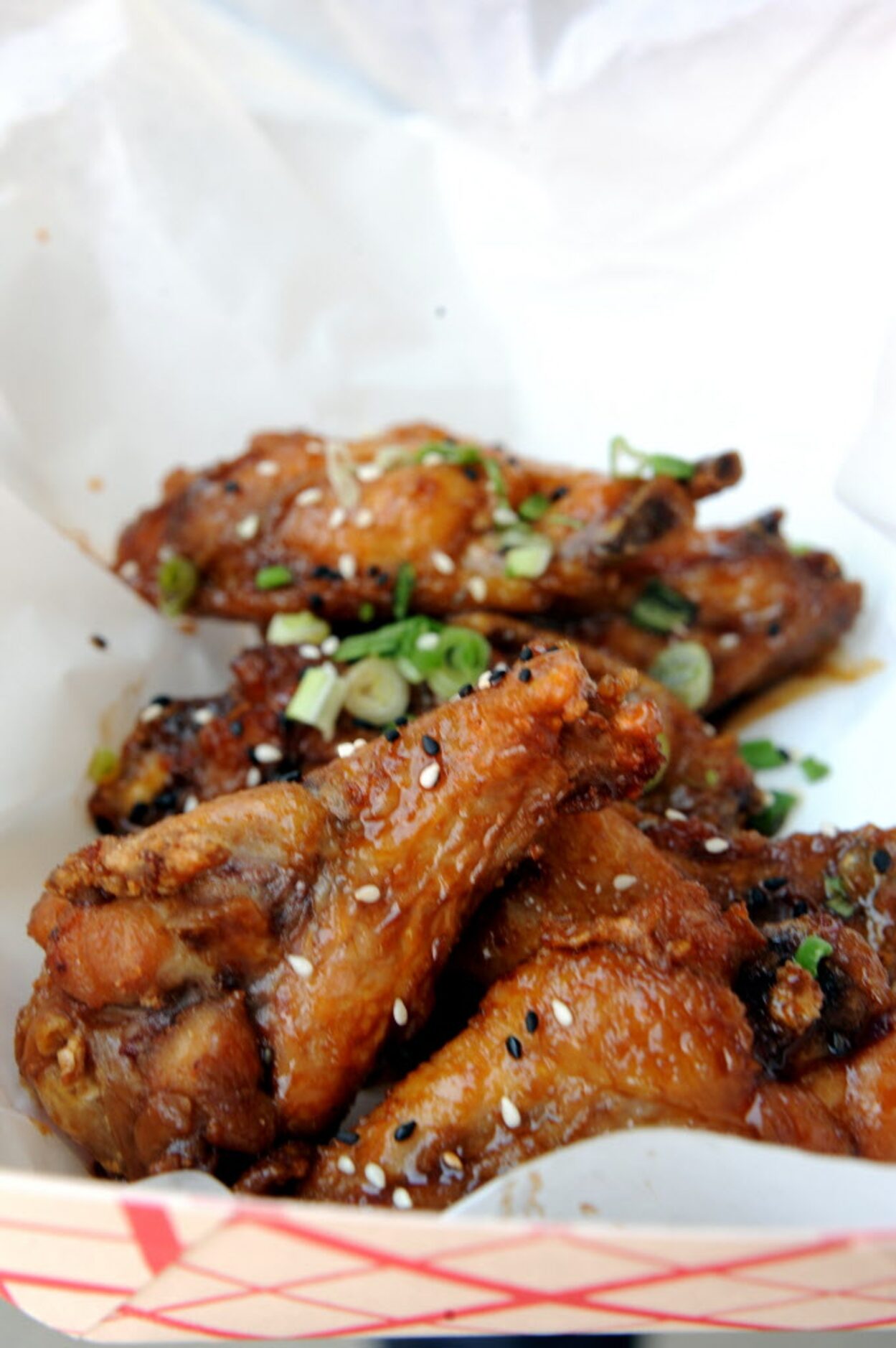 Chilli garlic wings from Crazy Pig was one of the only items left to order off the menu by...