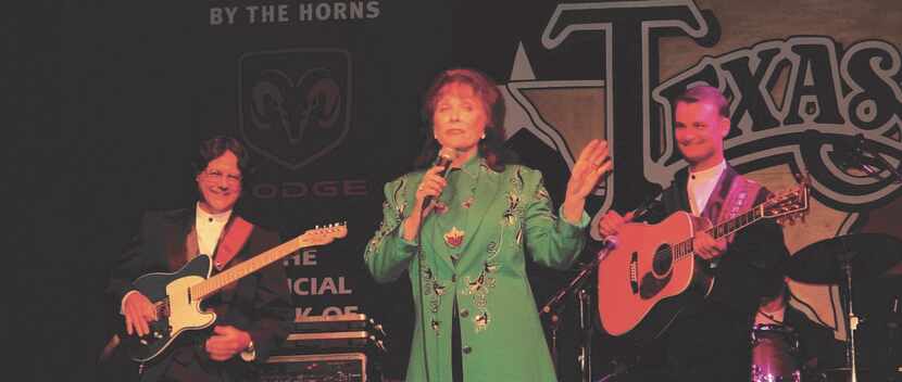 Loretta Lynn performed several times at Billy Bob's Texas in Fort Worth, including an...