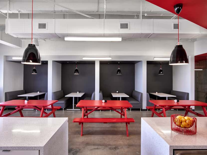 Bottle Rocket isn't planning a major retrofit of its headquarters, even in the break room...