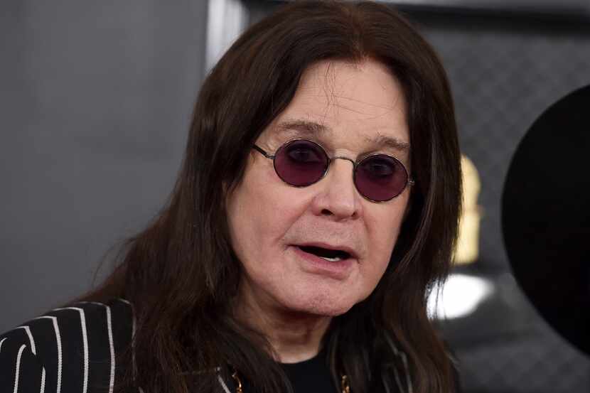 Ozzy Osbourne arrives at the 62nd annual Grammy Awards at the Staples Center on Sunday, Jan....