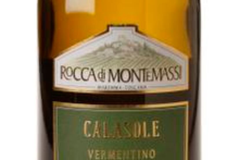 
Rocca di Montemassi Calasole 2011 Vermentino for Wine of the Week, photographed January 15,...