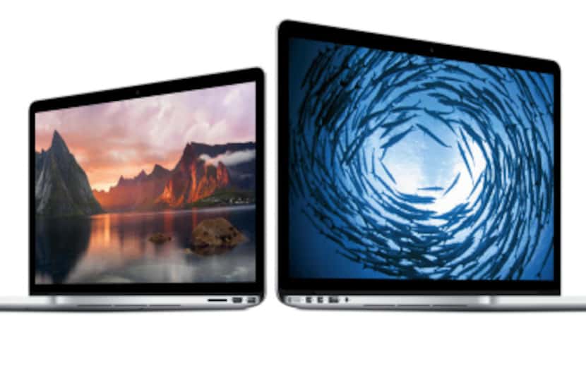Apple’s new MacBook Pro with Retina display is available in 13” and 15” models.