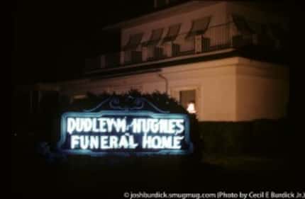  The Dudley M. Hughes Funeral Home in 1956