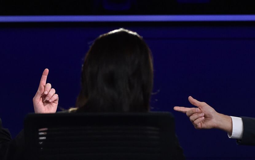 Kaine and Pence were often warned by moderator Elaine Quijano not to talk over each other. 