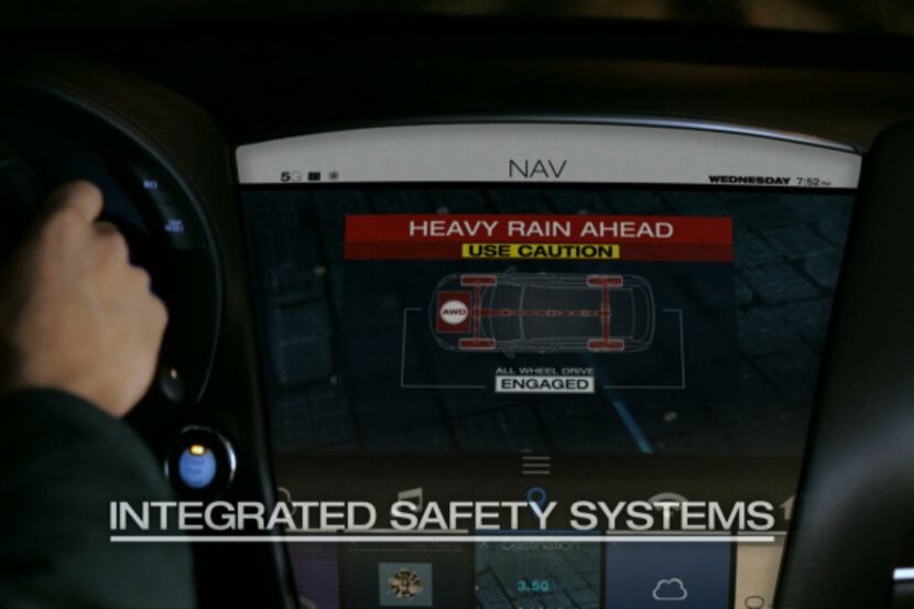 Texas Instruments Inc. unveiled technology Wednesday that adds intelligence to automobiles,...