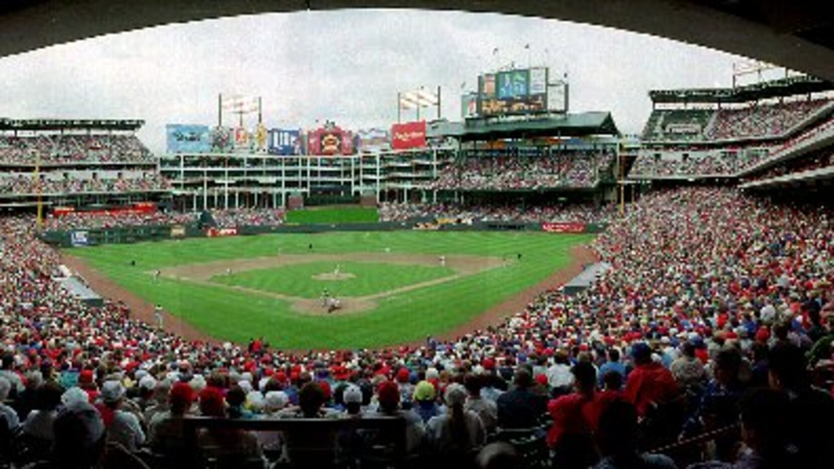 Arlington Stadium - Texas Rangers Print - the Stadium Shoppe