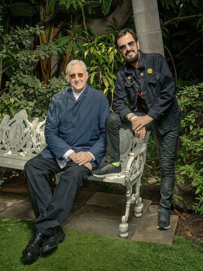 T Bone Burnett (left) co-wrote and produced a new country album with Beatles legend Ringo...