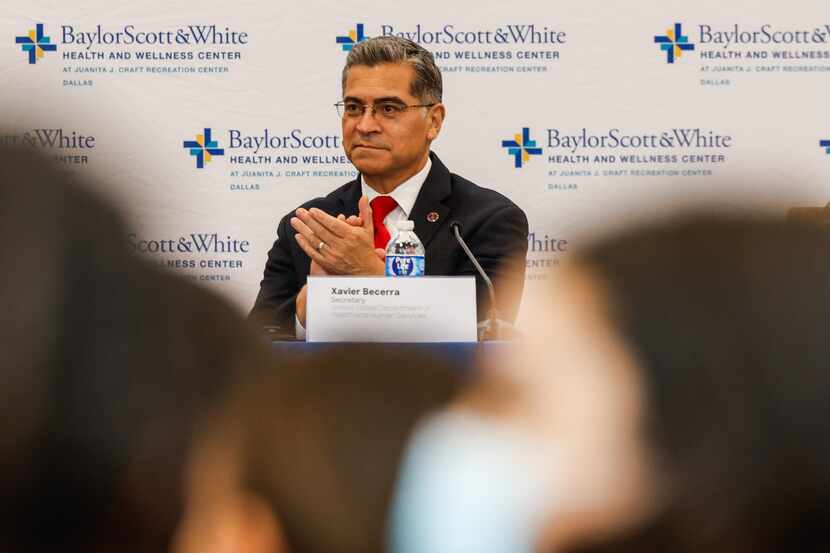 U.S. Department of Health and Human Services (HHS) Secretary Xavier Becerra visited the...