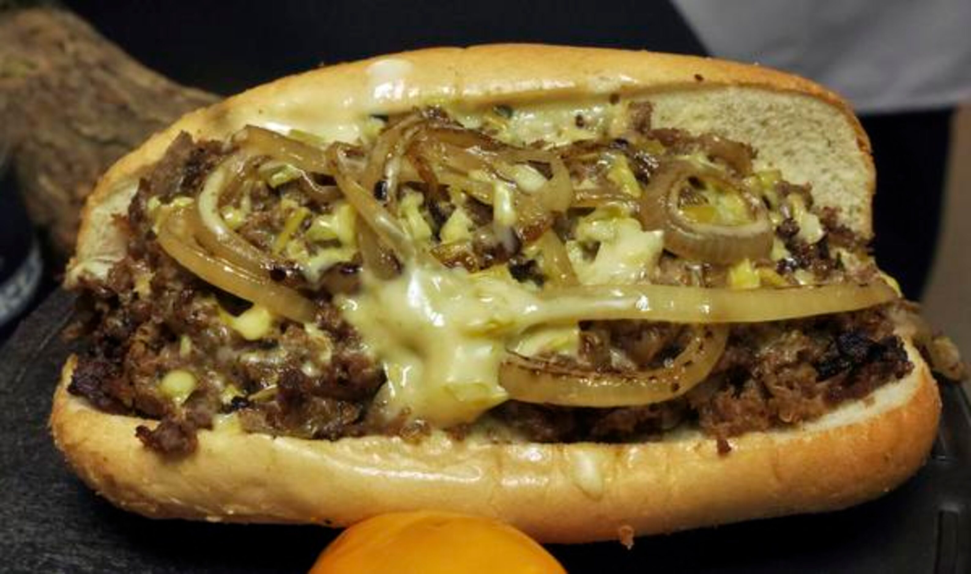 
The Fast Break Cheese Steak for $10 was created by Legends Executive Chef Orazio LaManna...