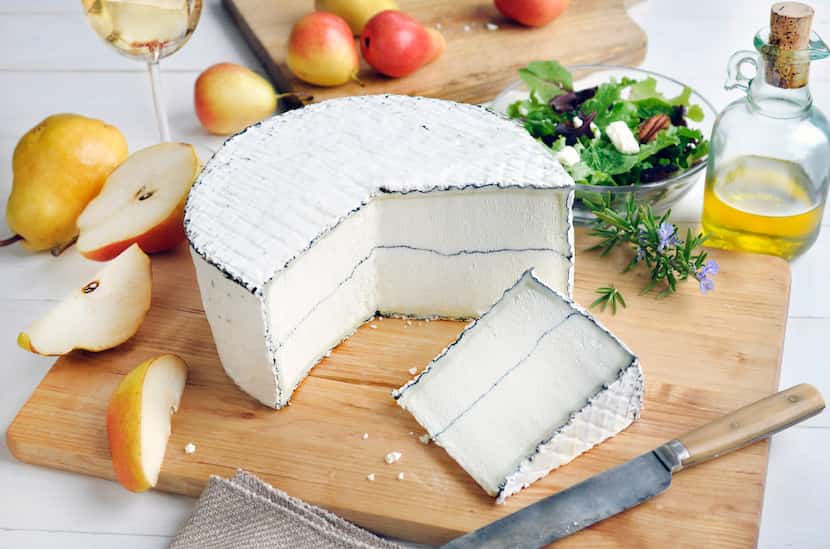 Humboldt Fog goat cheese from Cypress Grove