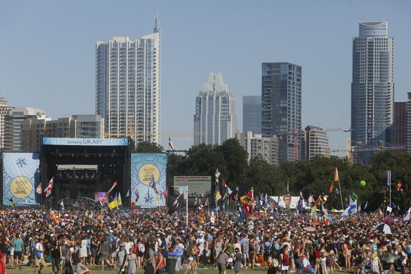 A scene from last year's Austin City Limits Music Festival (Photo by Jack...