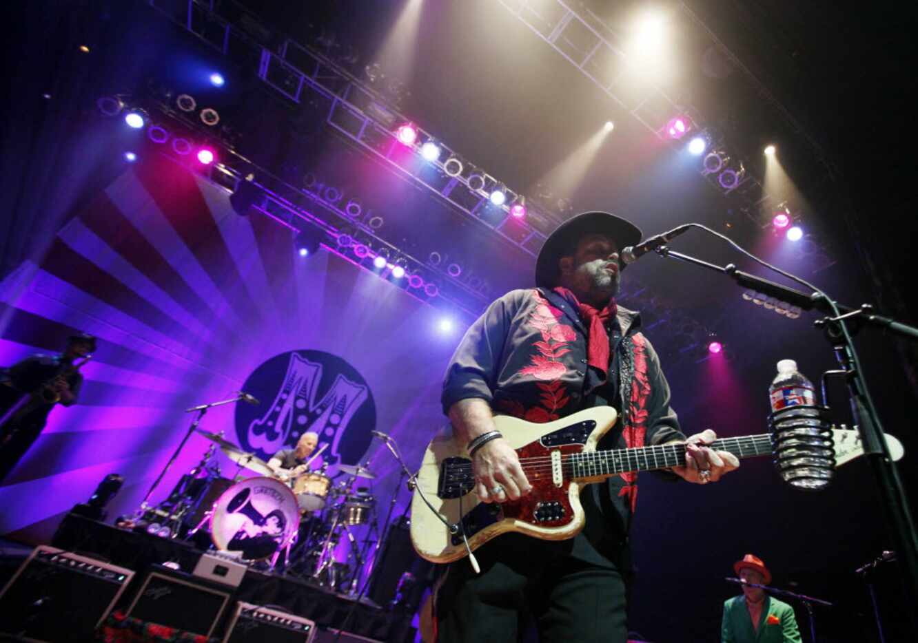 Guitarist Raul Malo performs with the rock band The Mavericks at the House of Blues, on...