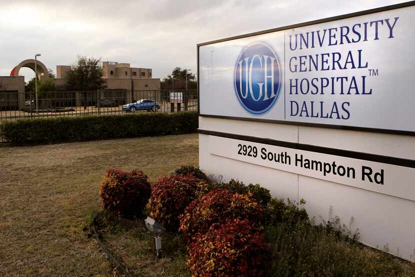 University General Hospital in Oak Cliff, shown in a file photo. The hospital closed in...
