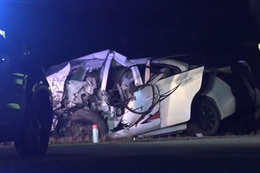 Two adults and an infant were killed Sunday night in what police said was a head-on crash in...