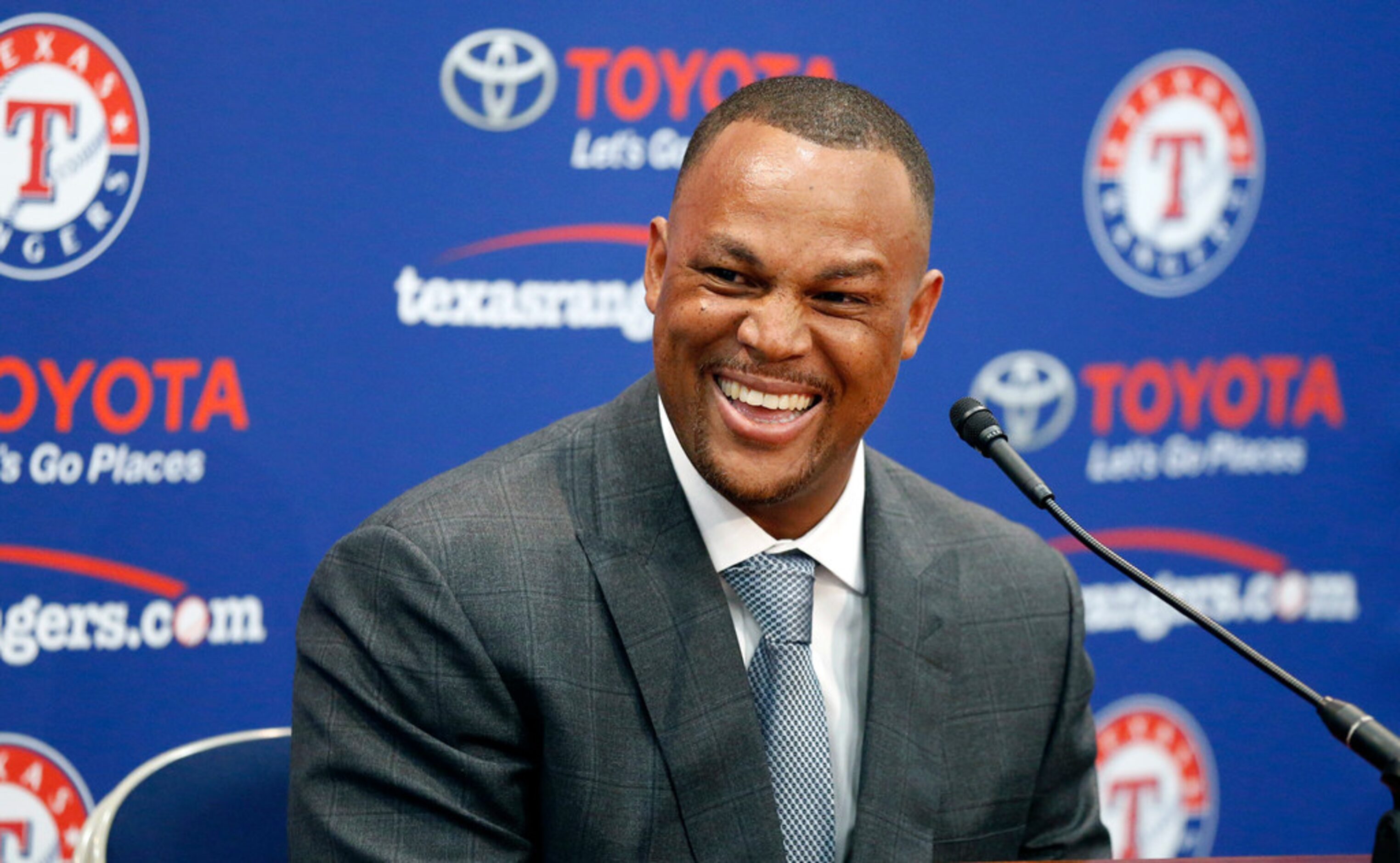 Former Texas Rangers third baseman Adrian Beltre, who announced his retirement from baseball...