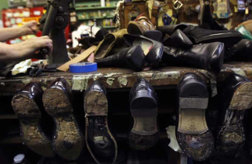 Jimmy Velis is an old-school cobbler with a shop on Lovers Lane in Dallas. He and his wife...