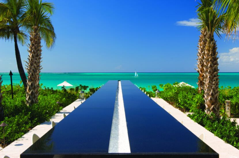 The Infiniti Bar at the Grace Bay Resorts in the Turks and Caicos Islands. They have a new...