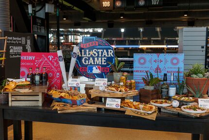 A selection of new food for the 2024 MLB All Star Game was presented to media on July 9,...