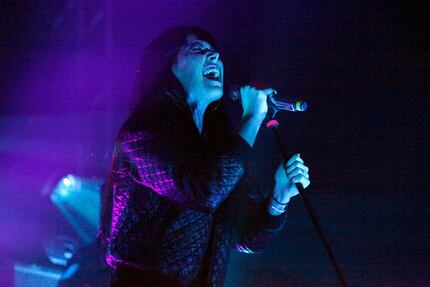 Singer Alexis Krauss was positively magnetic in Dallas.
