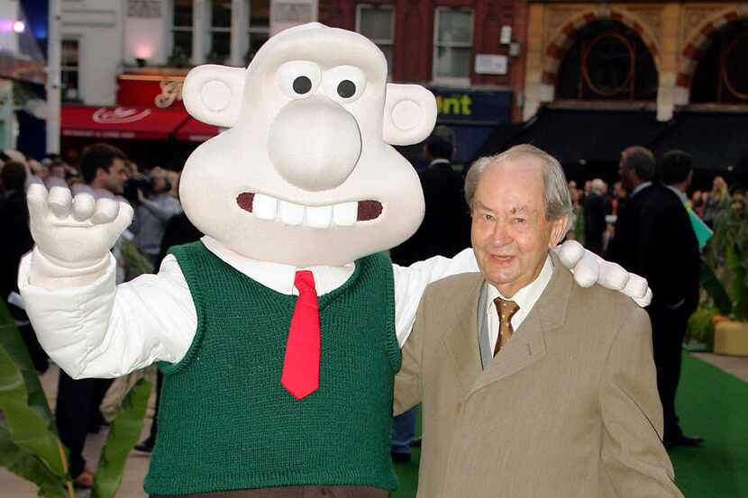 In this Sunday, Oct. 2, 2005 file photo, British actor Peter Sallis, who voices the part of...