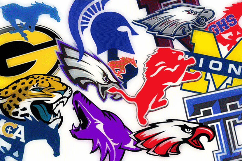 High school football logos.