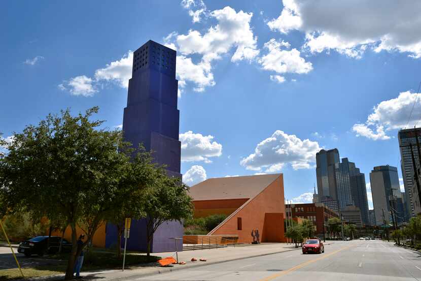 The Latino Cultural Center in Dallas from Live Oak Street, Aug. 31, 2018.