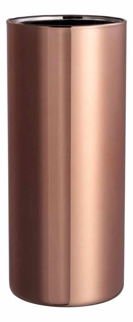 Glass vase in copper from H&M Home