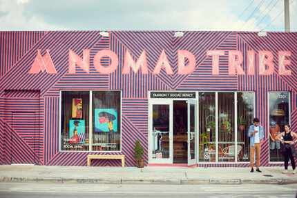 Nomad Tribe clothing store in Wynwood Miami 