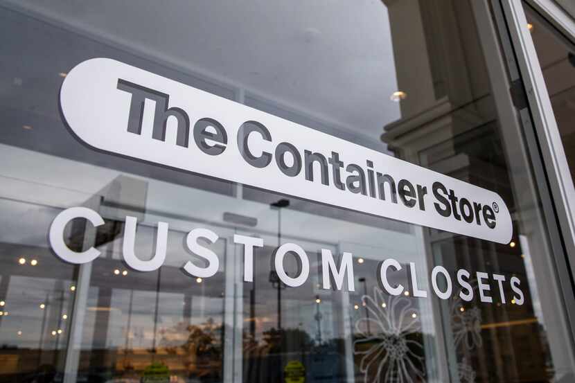 The Container Store opened last year in new space north of Galleria Dallas along the Dallas...