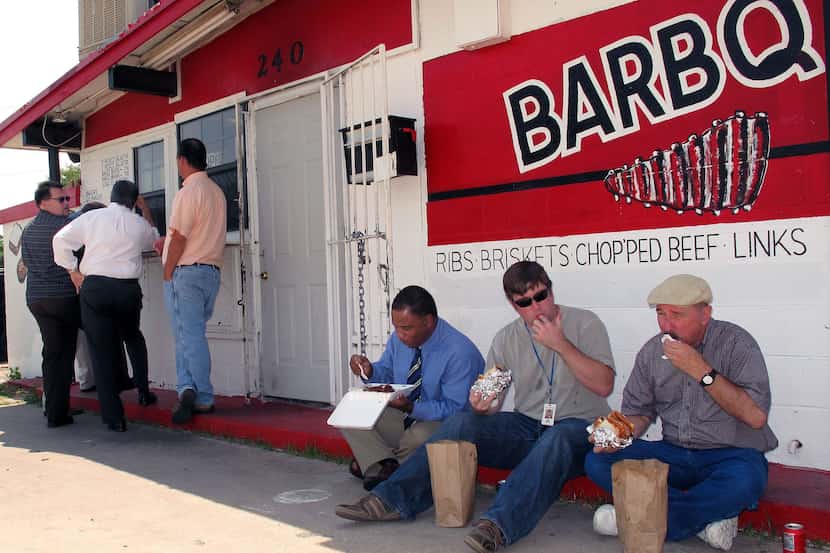 Meshack's Bar-B-Que Shack in Garland had its wood stolen during the extreme weather last month.