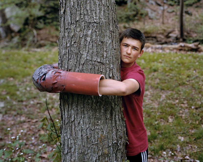 "Ashton Clatterbuck, Lancaster County, Pennsylvania 2018" captures a young activist who...