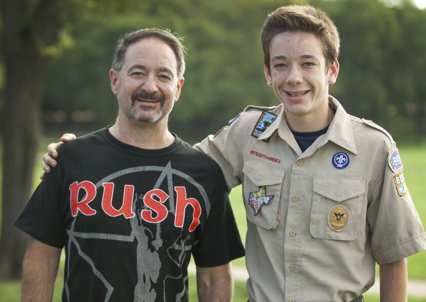 Jon Davis helped his son Bradley Davis organize Running Over Depression, a 5K to raise money...