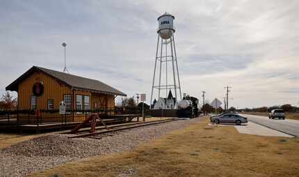 Anna Train Depot is seen on Tuesday, Dec. 12, 2023, in Anna. 