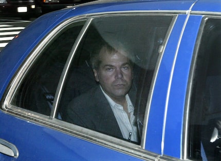 John Hinckley Jr. arrived for a court hearing in Washington in November 2003. (File...