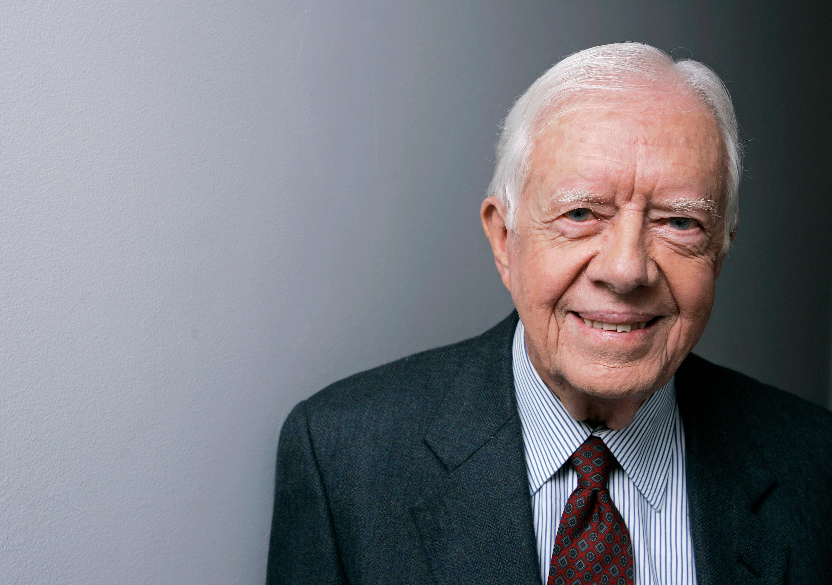 Former President Jimmy Carter poses for a portrait during the Toronto International Film...