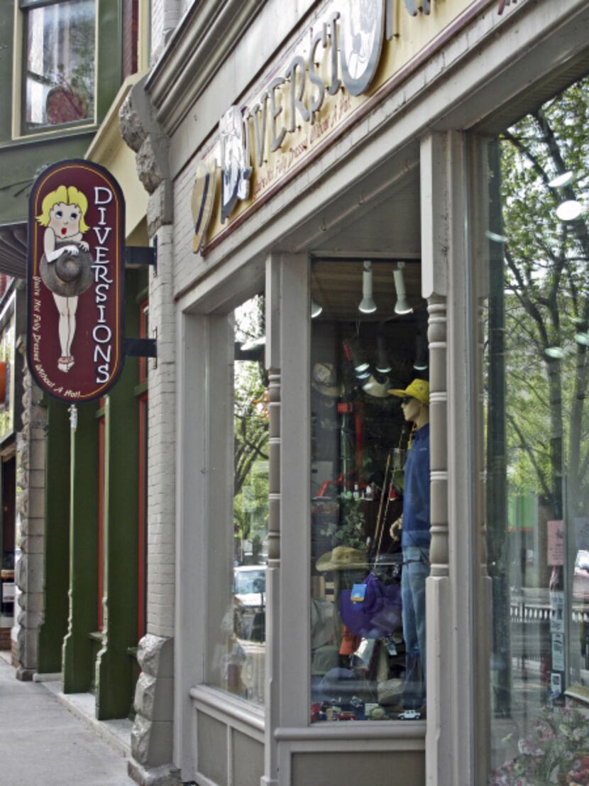 Indulge in some retail therapy in the eclectic shops along Front Street in downtown Traverse...