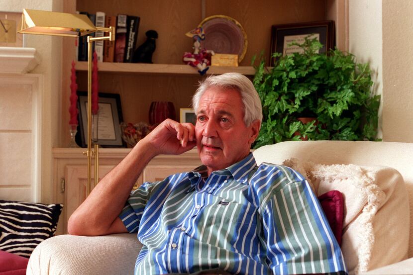 ORG XMIT:  [Pat Summerall ]  Headline:    Caption: Football broadcaster Pat Summerall in his...