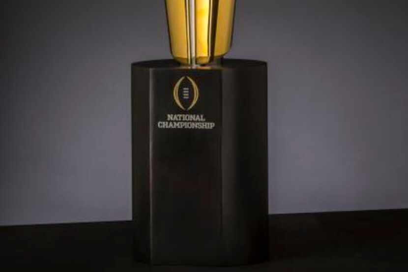 
The College Football Playoff National Championship trophy will be at the fair on Monday.
