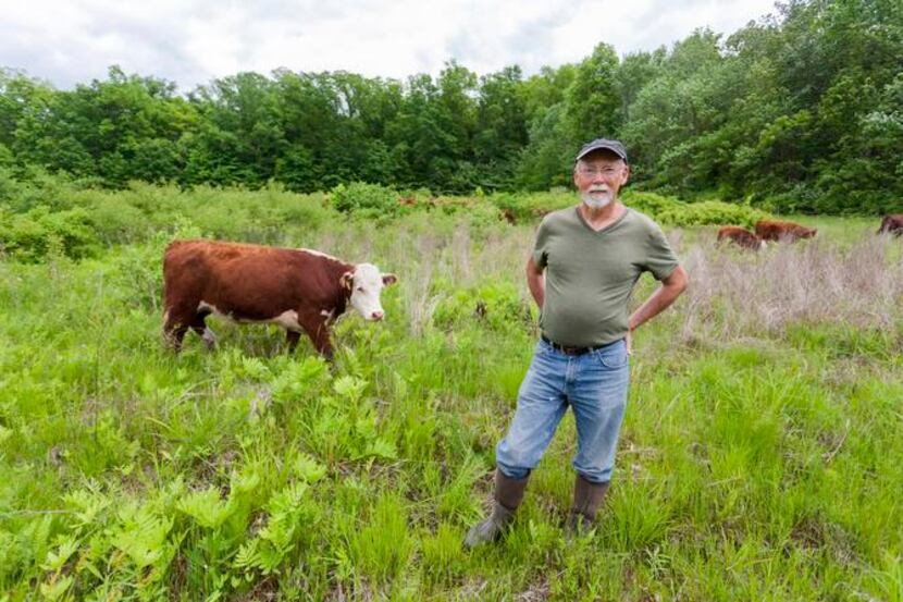 
Charles Noble, a retired actuary and school administrator, started Movable Beast Farm with...