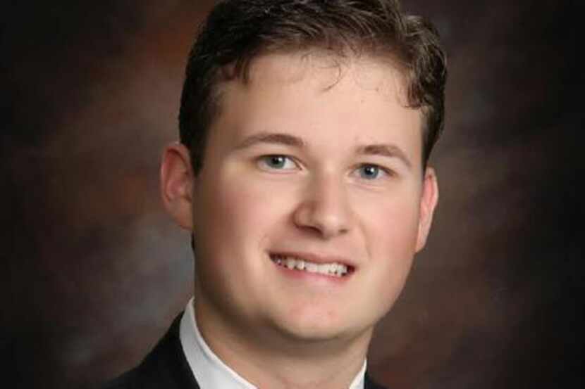 Senior Matthew Marks is student council president at Trinity Christian Academy.