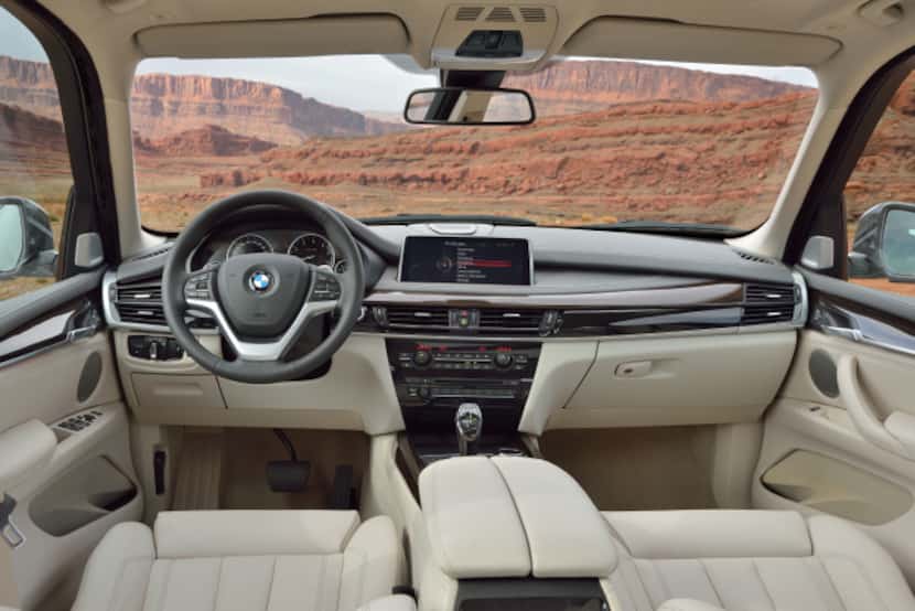 BMW put much of its efforts — and more than a few dollars — into the interior of the X5.