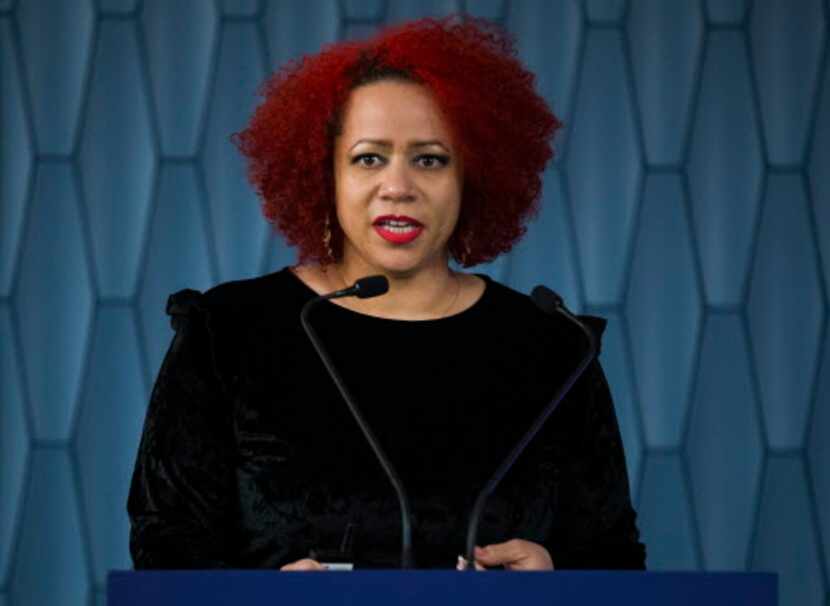 Nikole Hannah-Jones, escritora sobre injusticia racial en The New York Times Magazine....