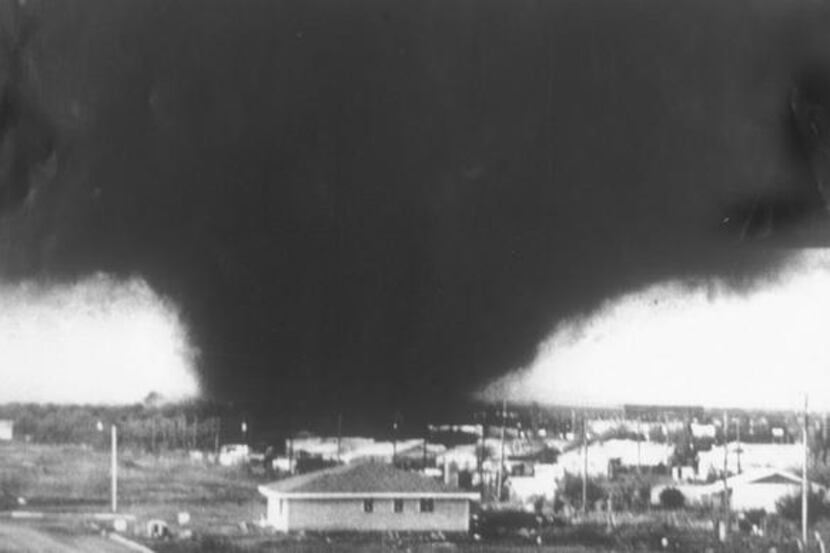 
The tornado that struck Wichita Falls on April 10, 1979, left 42 people dead.
