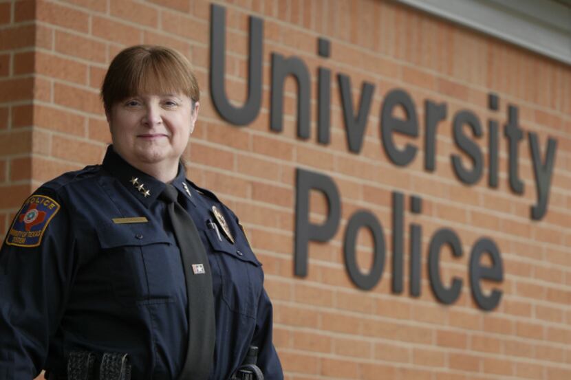UTA Police Chief Kim Lemaux has three decades of law enforcement experience.