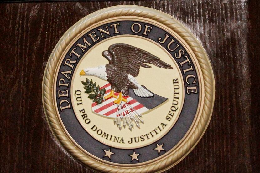 The U.S. Justice Department seal.