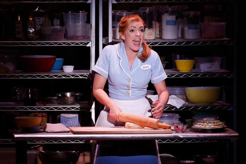 Desi Oakley plays Jenna in the national tour of Waitress, presented by Dallas Summer...