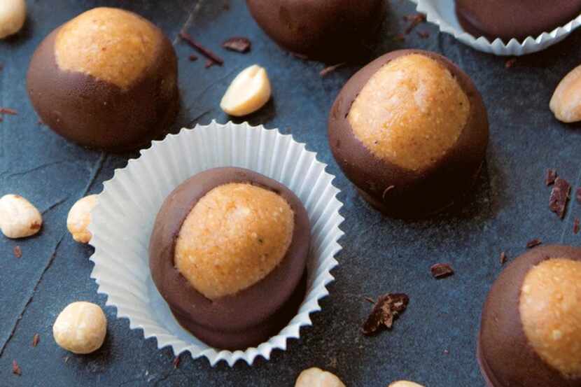 Peanut Laddoo Buckeye Balls from Milk & Cardamom cookbook. Reprinted with permission from...