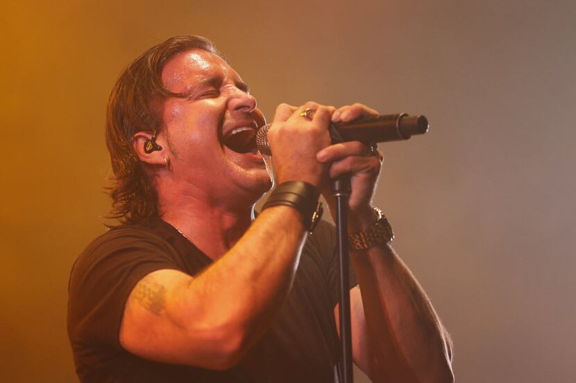Scott Stapp performs at the Granada Theater in Dallas on Feb. 10, 2016. (Rose Baca/The...